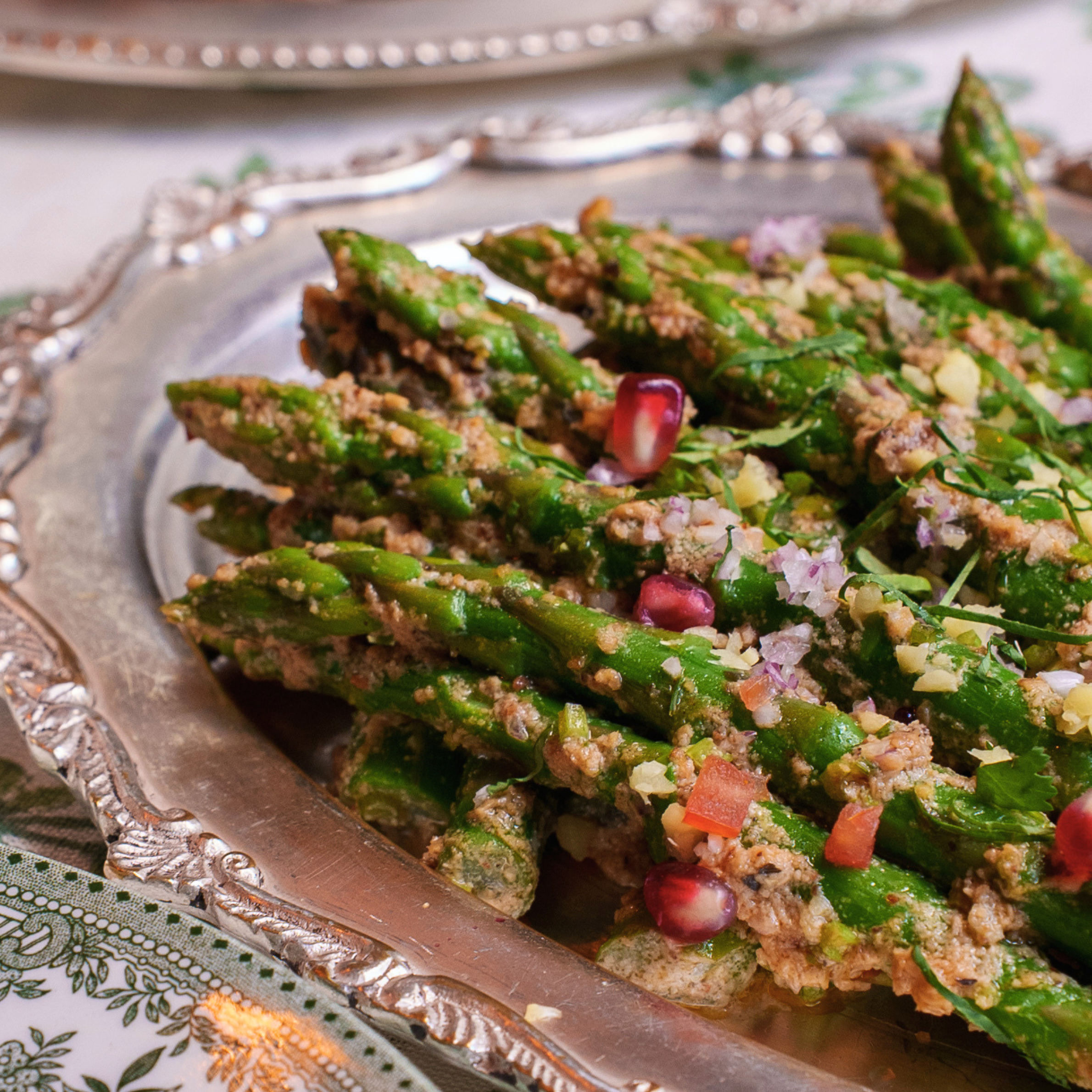 Peanut & Sesame Asparagus