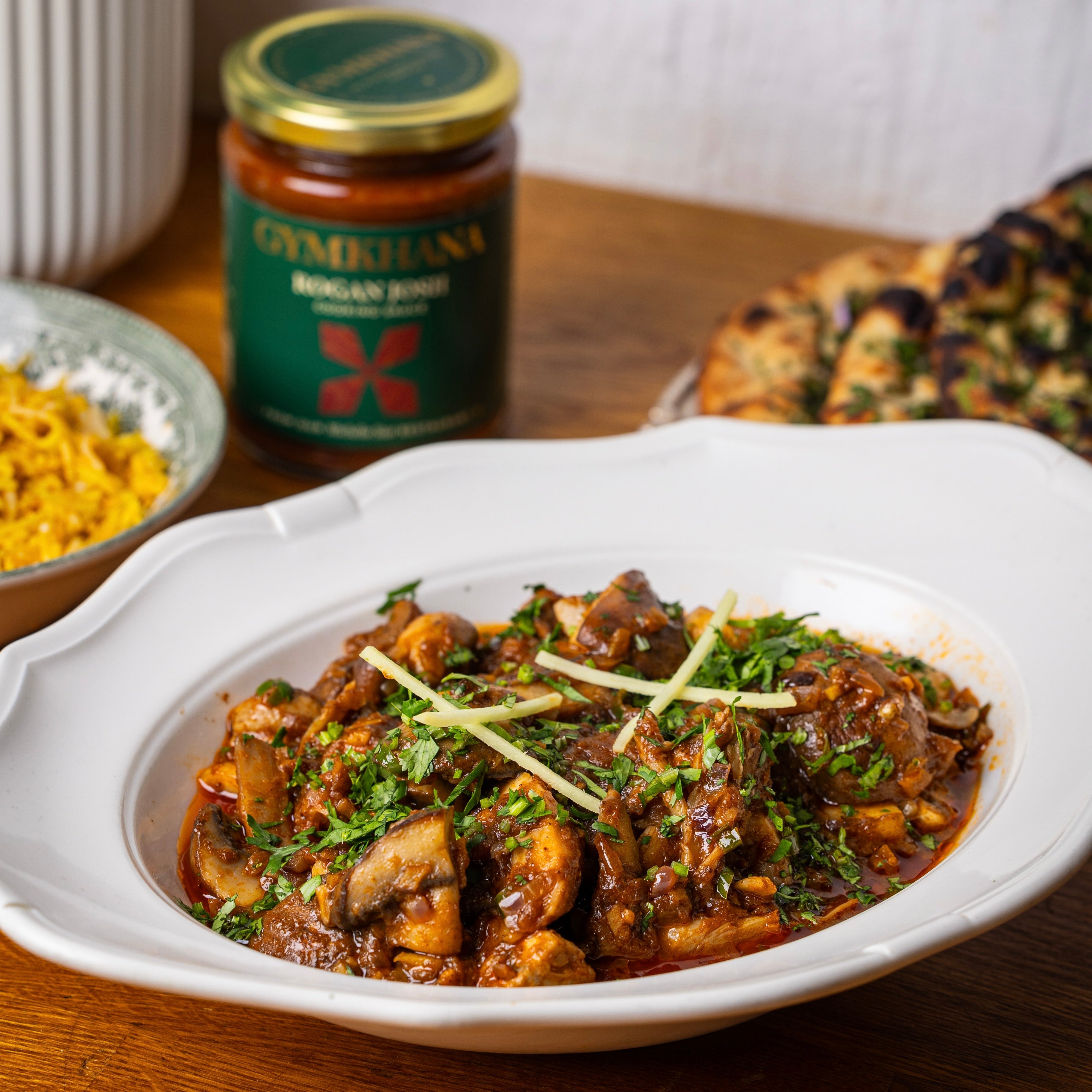 Wild Mushroom Dopiaza