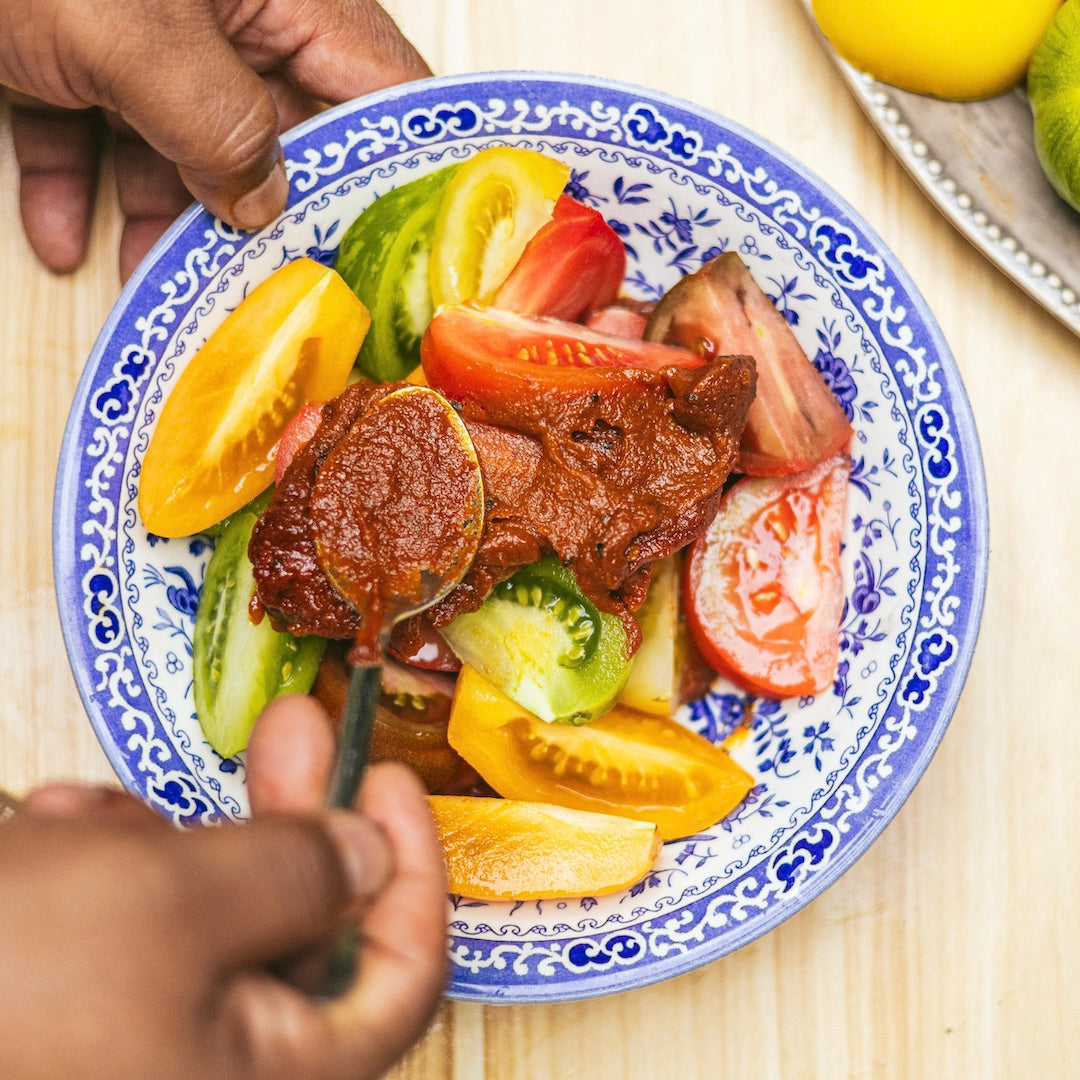 Tandoori Onion Tomato Salad