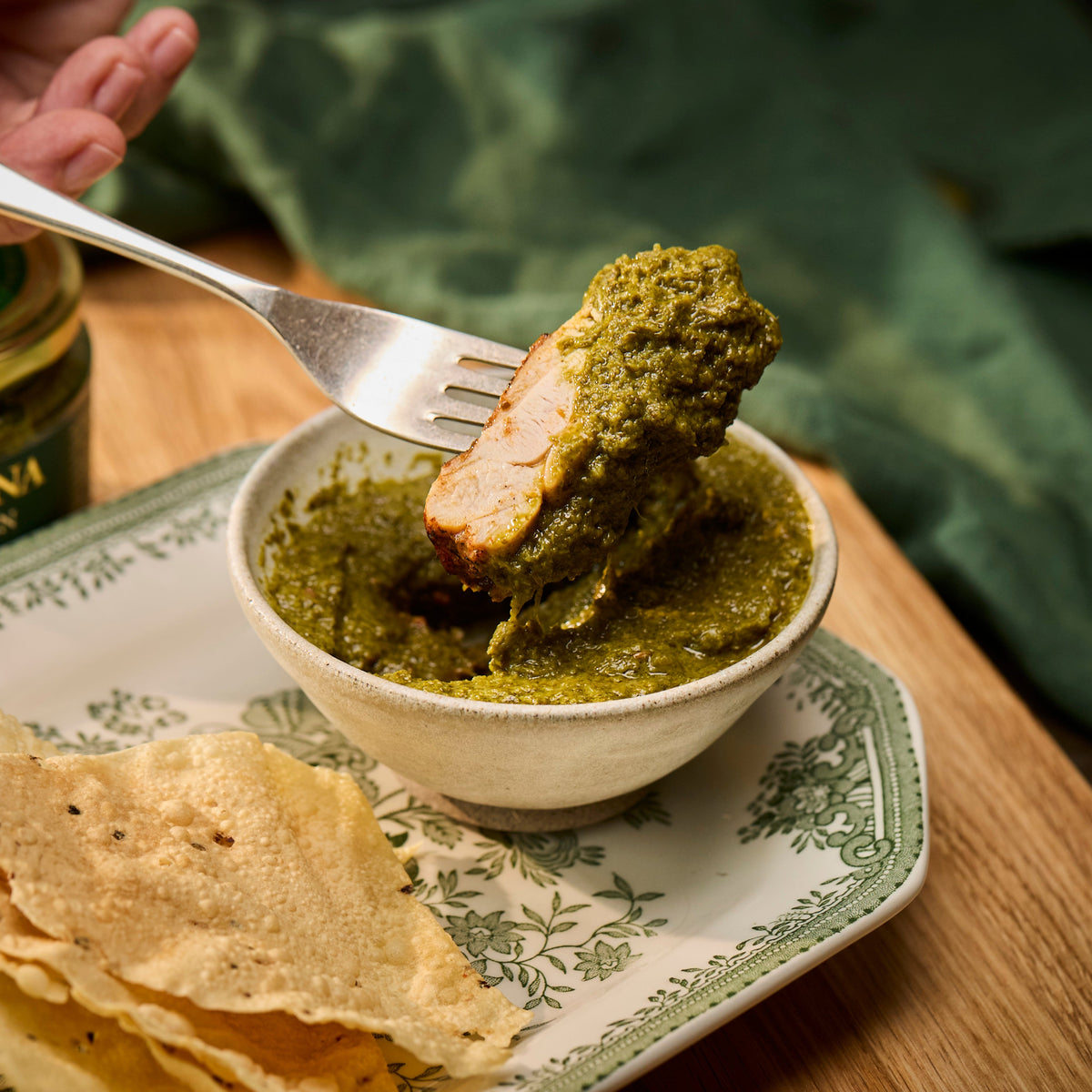 Classic Green Chutney