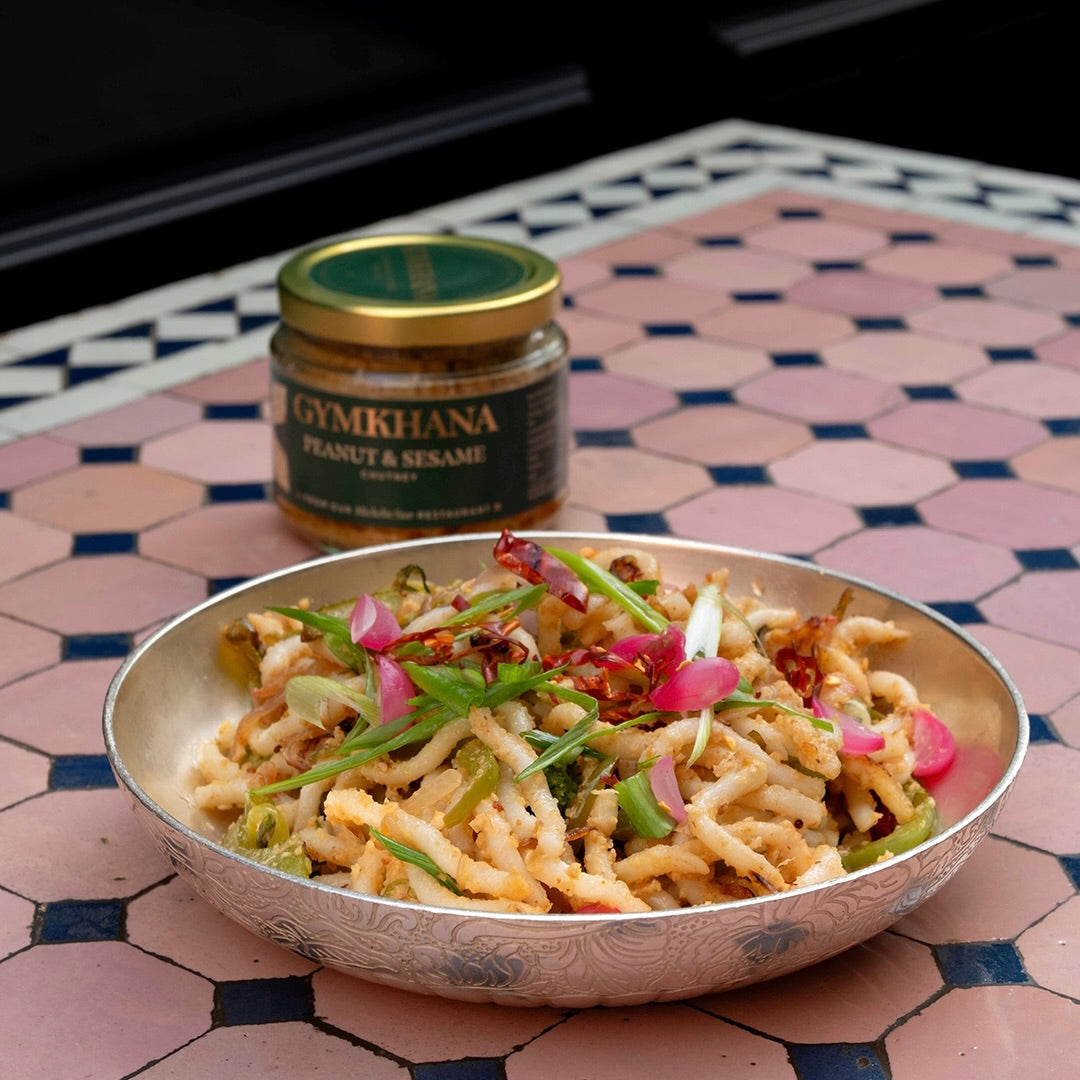 Peanut & Sesame Udon Noodle Stir-Fry