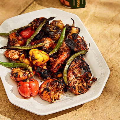 Ajwaini King Prawns