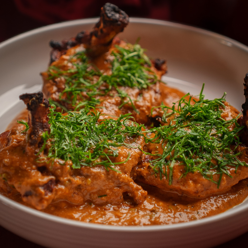 Butter Chicken Chops