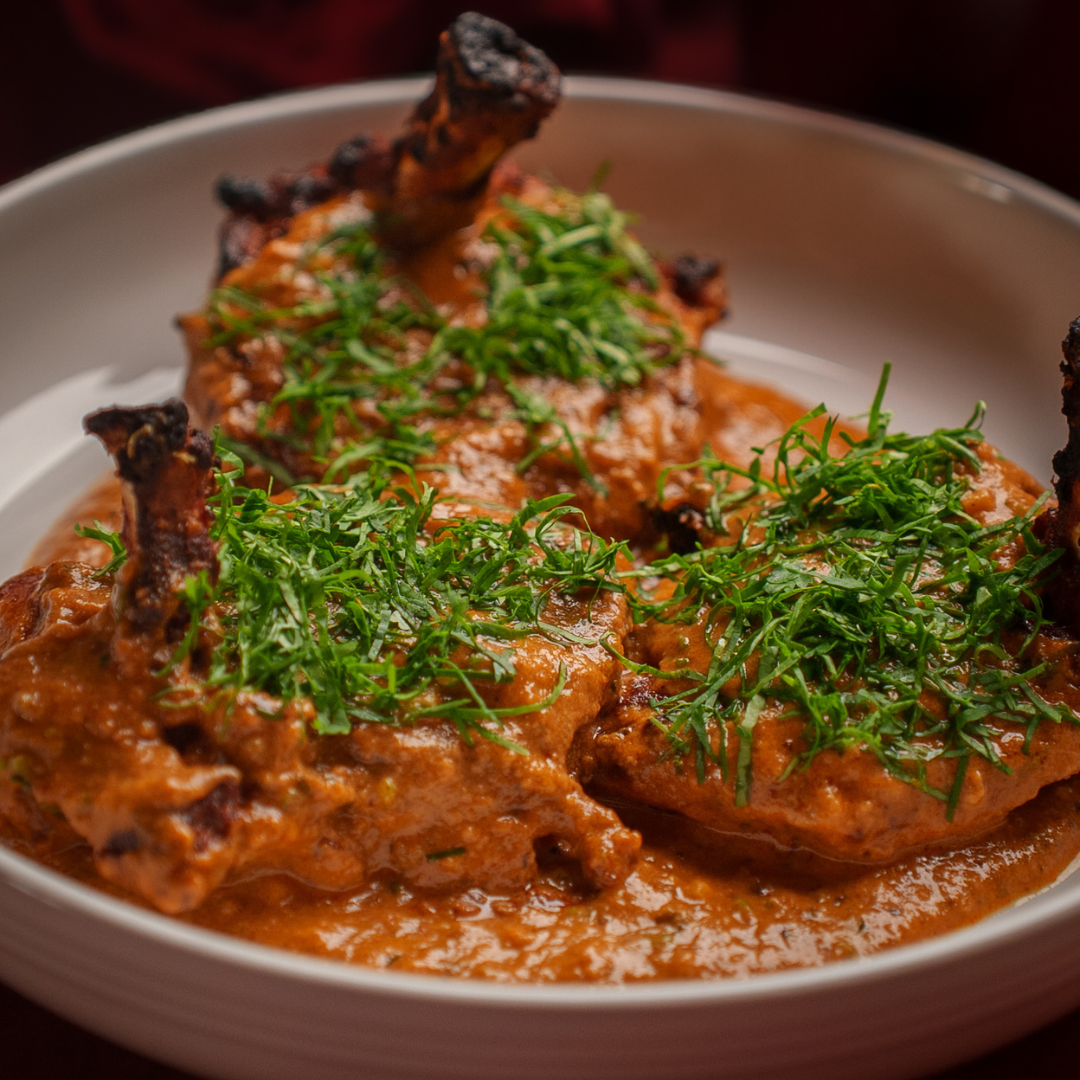 Butter Chicken Chops with Butter Masala Sauce