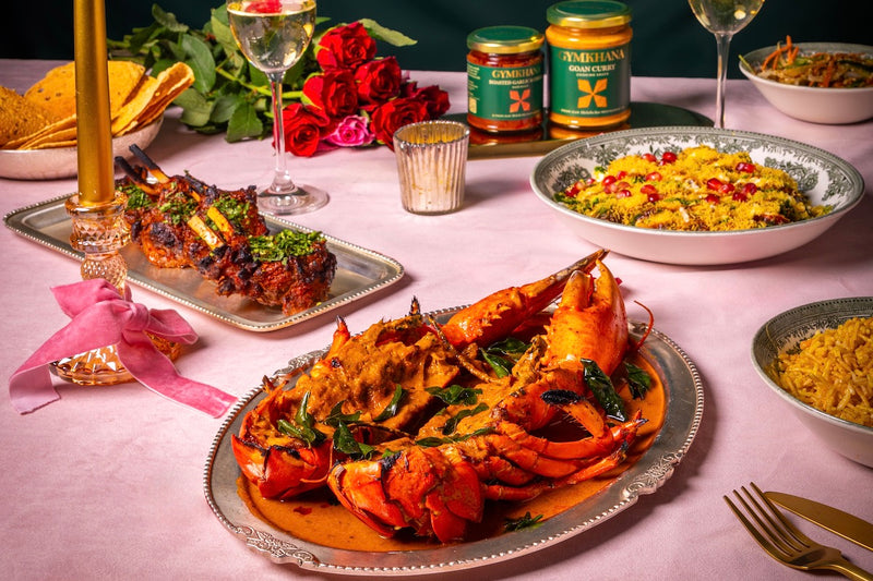 Lasooni-marinated Lobster with Goan Curry Sauce