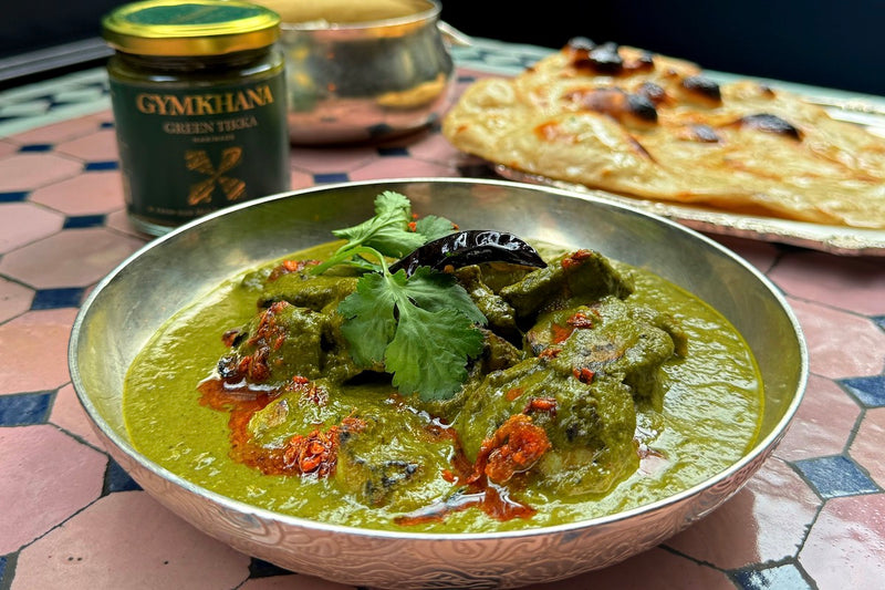 Hariyali Prawn Curry