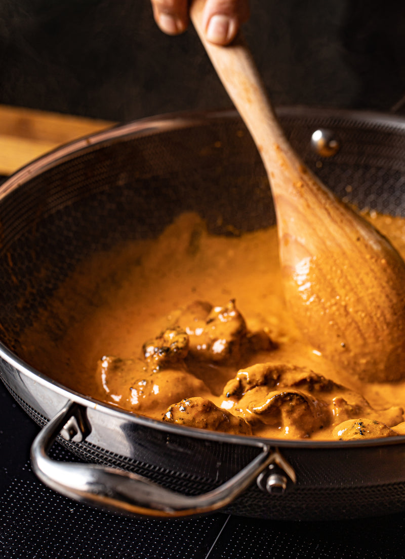 Slow-cooked in small batches to perfection. Cooked for hours by our chefs to properly  layer flavour.